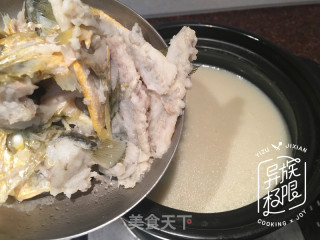豆浆黄鱼汤的做法步骤：12