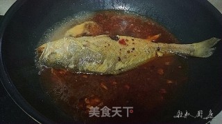 干烧黄鱼的做法步骤：3