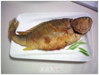 香煎大黄鱼的做法步骤：10
