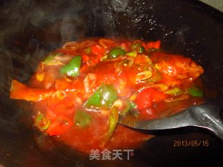 茄汁烧黄鱼的做法步骤：12