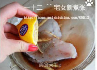 香煎鳕鱼配中式酱汁的做法步骤：5