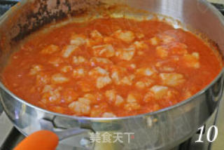 给孩子做饭要懂得投其所好 番茄鳕鱼浓汤的做法步骤：10