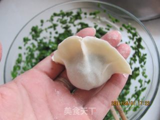 味道鲜美的鳕鱼饺子的做法步骤：8