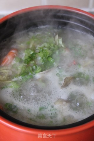 海鲜粥的做法步骤：7