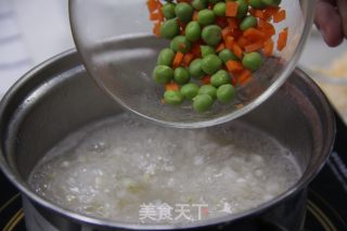 杂蔬藜麦鳕鱼粥的做法步骤：6
