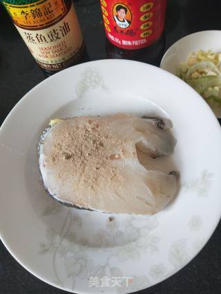 豆豉酱蒸鳕鱼的做法步骤：1