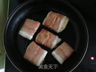 熏肉芥末鳕鱼卷 配鲜虾酸奶酱的做法步骤：9