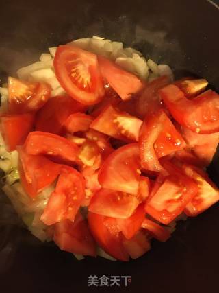 番茄鳕鱼汤的做法步骤：3