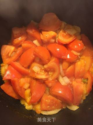番茄鳕鱼汤的做法步骤：6