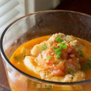 番茄鳕鱼汤的做法步骤：7