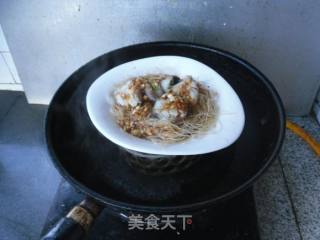 【东北】蒜蓉粉丝蒸鳕鱼的做法步骤：12