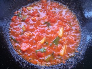 西红柿炖鲅鱼的做法步骤：6