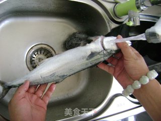 鲅鱼的处理的做法步骤：1