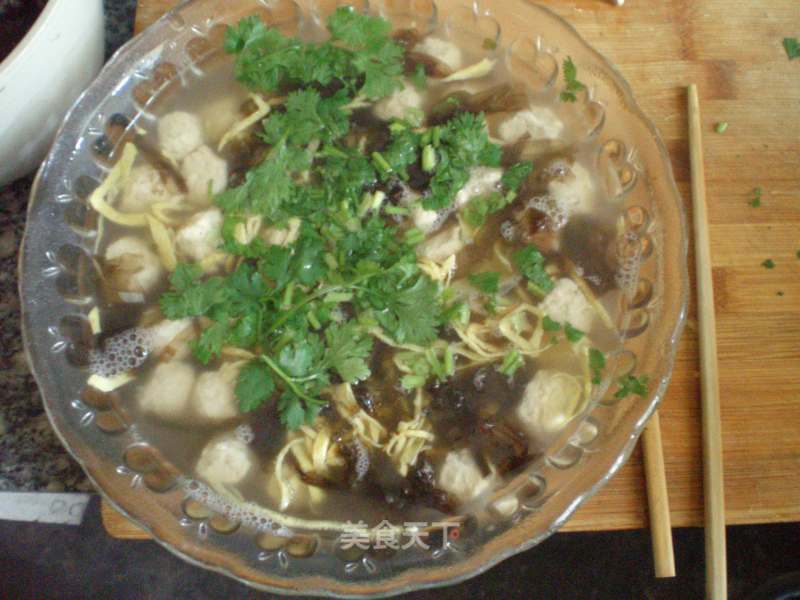 鲅鱼丸汤（私房菜5）的做法