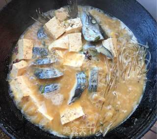 鲅鱼炖豆腐粉条的做法步骤：10