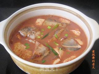 红腐乳鲳鱼豆腐煲的做法步骤：10