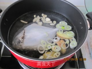 清炖鲳鱼汤的做法步骤：6