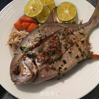 原创|健身减脂杂蔬烤海鱼的做法步骤：10