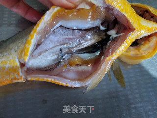 红烧黄花鱼的做法步骤：2
