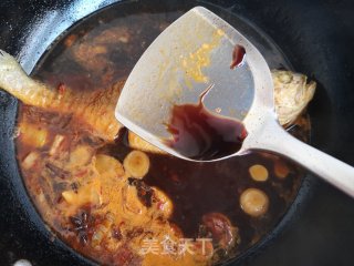 酱烧黄花鱼的做法步骤：8
