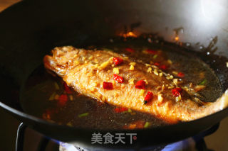 家常红烧黄花鱼的做法步骤：9