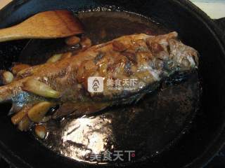 红烧黄花鱼的做法步骤：7