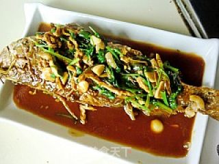 【鲁菜】---煎熬黄花鱼的做法步骤：18