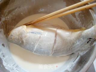 【粤菜】--糖醋黄花鱼的做法步骤：4