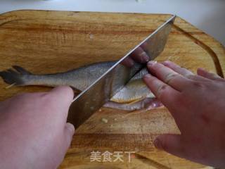 青豆黄花鱼的做法步骤：4