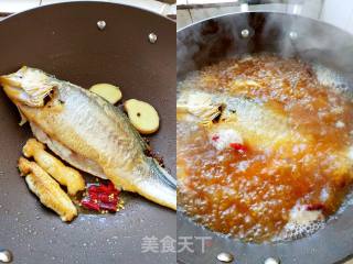 烧大黄花鱼的做法步骤：3