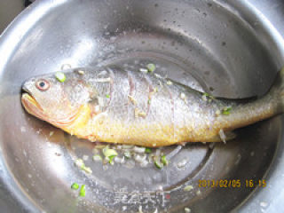 年年有鱼（余）年夜菜----煎焖黄花鱼的做法步骤：2