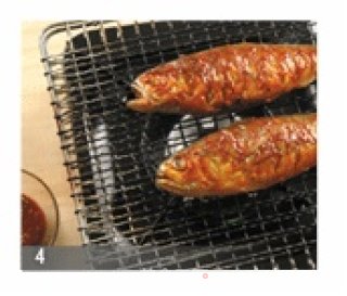 韩国调味烤黄花鱼的做法步骤：4
