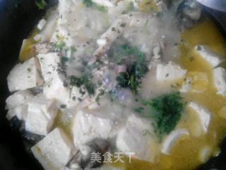小黄鱼炖豆腐的做法步骤：12