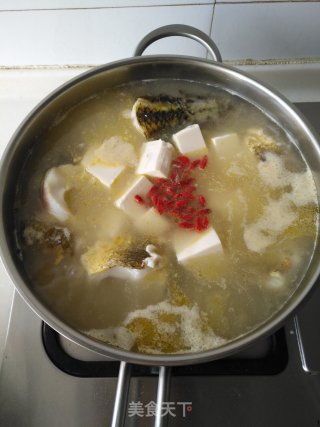 鲻鱼豆腐汤的做法步骤：6