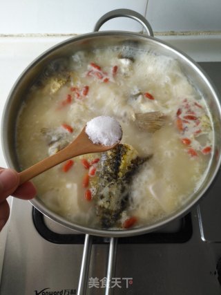 鲻鱼豆腐汤的做法步骤：7