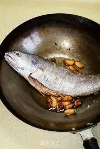 【金蒜烧米鱼】--蒜香十足的美味鱼的做法步骤：5