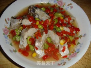 剁椒米鱼的做法步骤：4