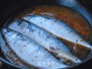 辣烧鲐鲅鱼的做法步骤：8