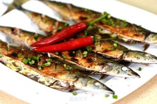 德普烤箱食谱——秋刀鱼的做法步骤：5