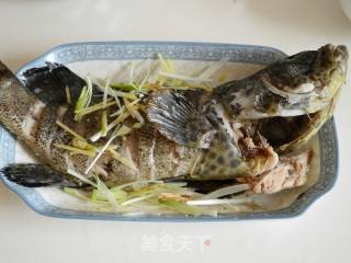 蒜香石斑鱼的做法步骤：8