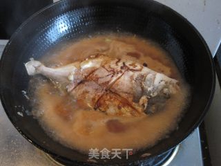 红烧平鱼的做法步骤：7