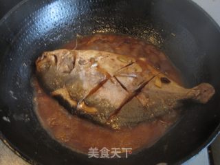 红烧平鱼的做法步骤：9