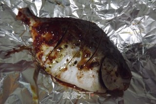 烤平鱼的做法步骤：7