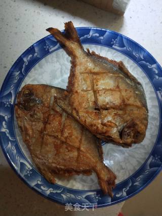 香煎小平鱼的做法步骤：3