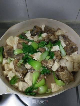 明太鱼炖豆腐的做法步骤：10