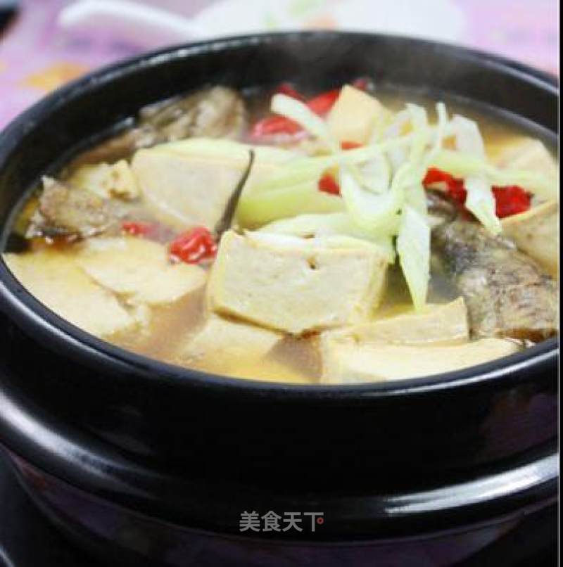 明太鱼炖豆腐的做法