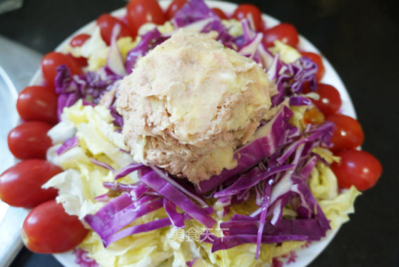 金枪鱼土豆泥生菜沙拉-自己在家也能做出大牌沙拉的味道-的做法