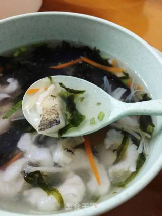 豆腐鱼紫菜羹的做法步骤：10