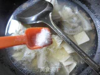 虾潺豆腐汤的做法步骤：9