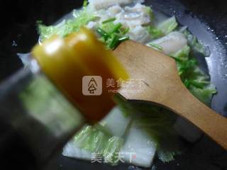 白菜煮虾潺的做法步骤：6